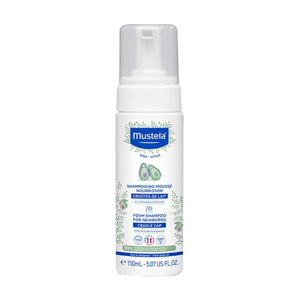 Mustela شامبو موستيلا الرغوي للأطفال حديثي الولادة 150 مل