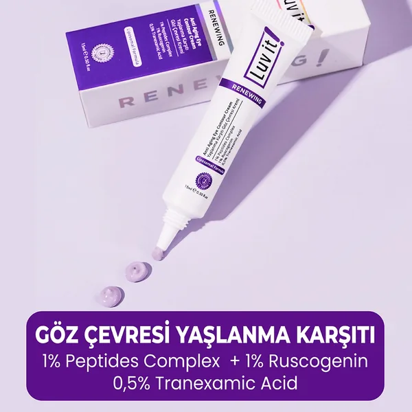 Luv it Renewing Anti Aging Eye Contour Cream 15 ml 6