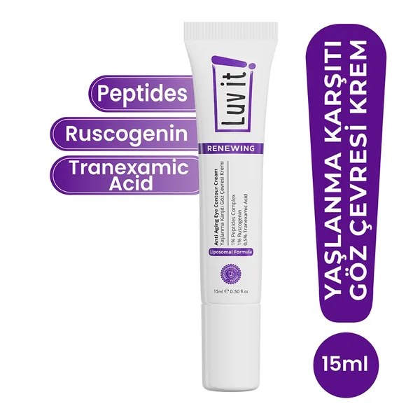Luv it Renewing Anti Aging Eye Contour Cream 15 ml 2