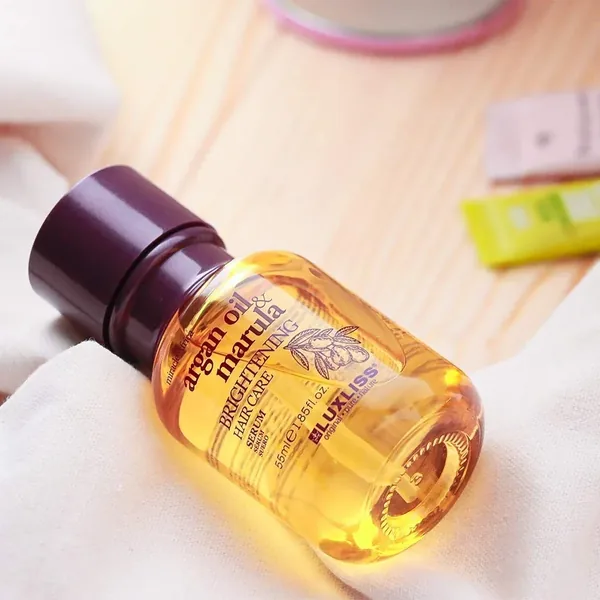 Luxliss Argan Oil - Marula Brightening Hair Care Serum 55 ml 3
