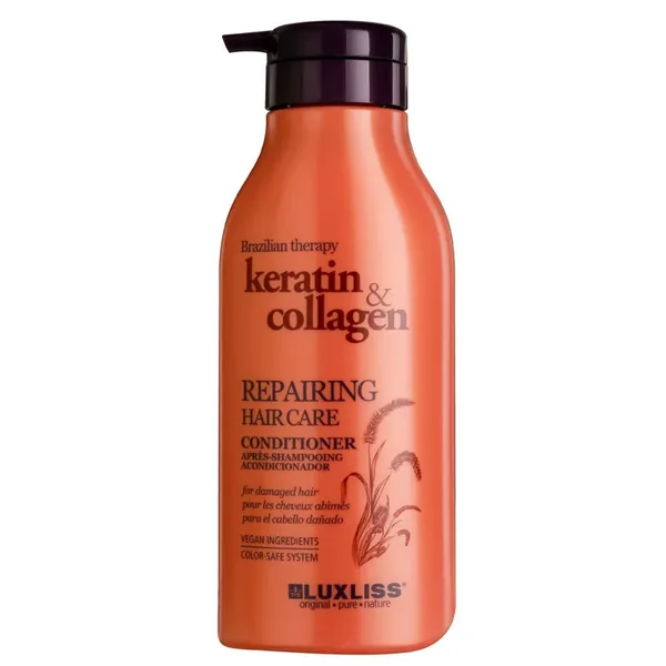 Luxliss Keratin Collagen Repairing Hair Care Conditioner 500 ml 2