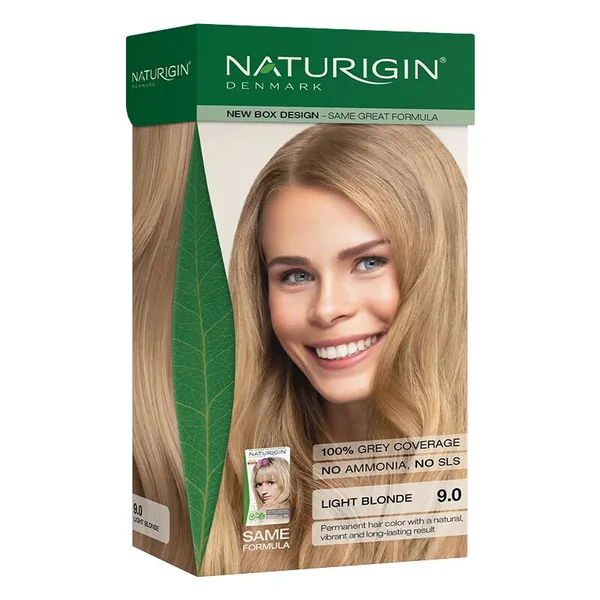 Obtenez un Blond Naturel Très Doux avec Naturigin 9.0