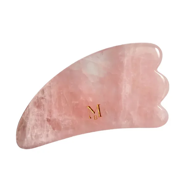 Misbahçe Pink Quartz Gua Sha