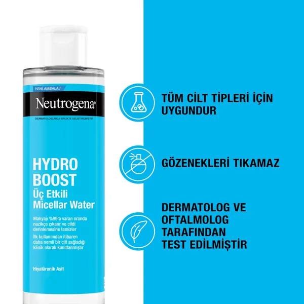 Neutrogena Hydro Boost Triple Action Micellar Water 400 ml 6