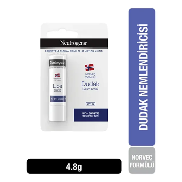 Neutrogena Dudak Nemlendiricisi SPF 20 4.8gr 3