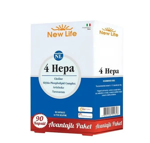 Soutenez Votre Foie : New Life 4 Hepa pour une Détoxificatio