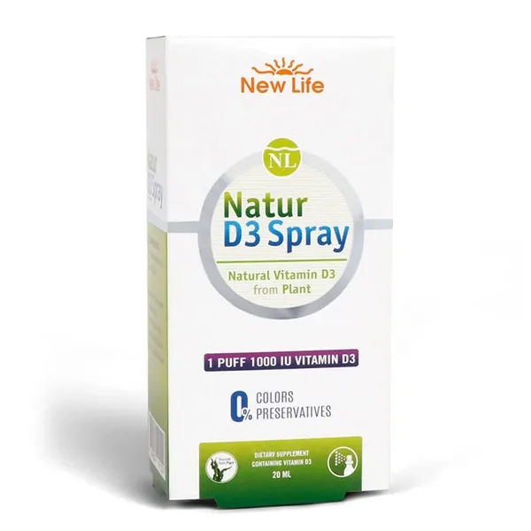 Укрепите иммунитет и кости с New Life Natur D3