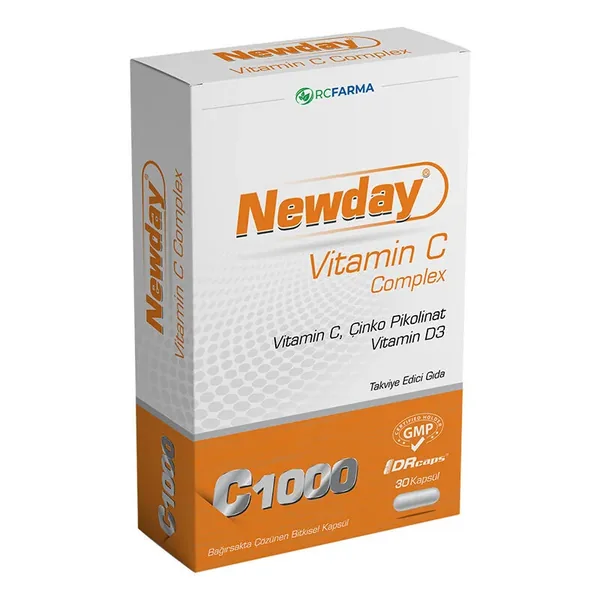 Newvit Newday Vitamin C Complex 30 Capsules