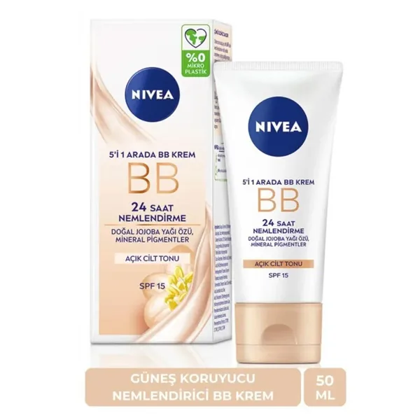 Nivea 24 Hours Moisturizing BB Cream Spf 15 50 ml