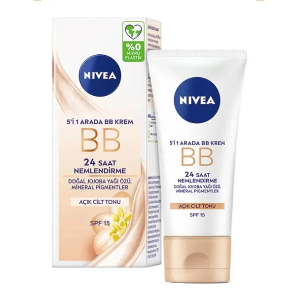 Nivea 24 Hours Moisturizing BB Cream Spf 15 50 ml 2