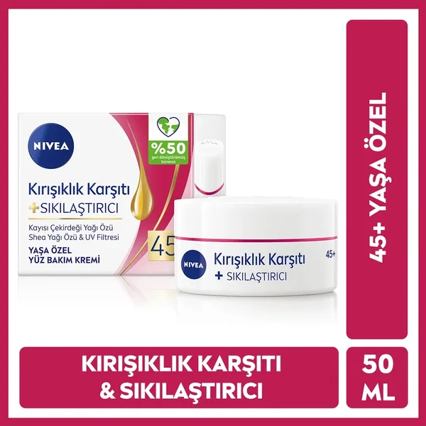 Nivea Anti-Wrinkle 45+ Face Care Cream 50 ml 6