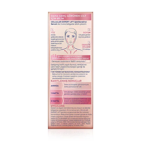 Nivea Cellular Expert Lift Natural Retinol Alternative Bakuchiol Serum 30 ml 3