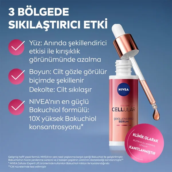 Nivea Cellular Expert Lift Natural Retinol Alternative Bakuchiol Serum 30 ml 6