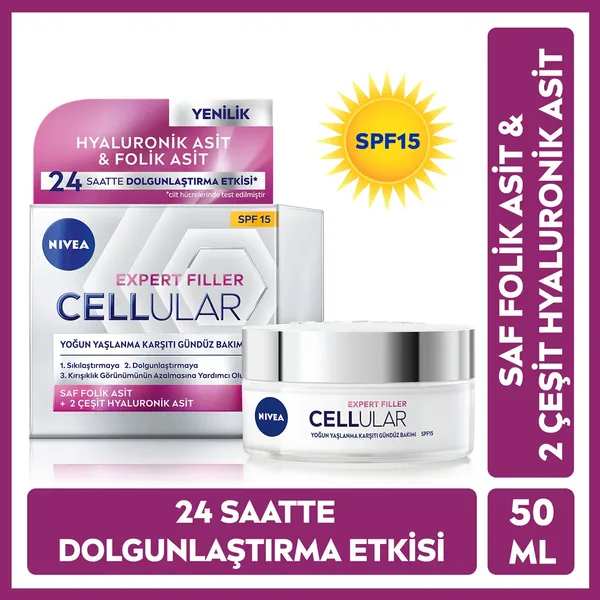 Nivea Cellular Filler Anti-aging Day Cream Spf 15 50 ml 6