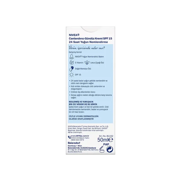 Nivea Essentials Spf15 + Revitalizing Day Cream 50 ml 4