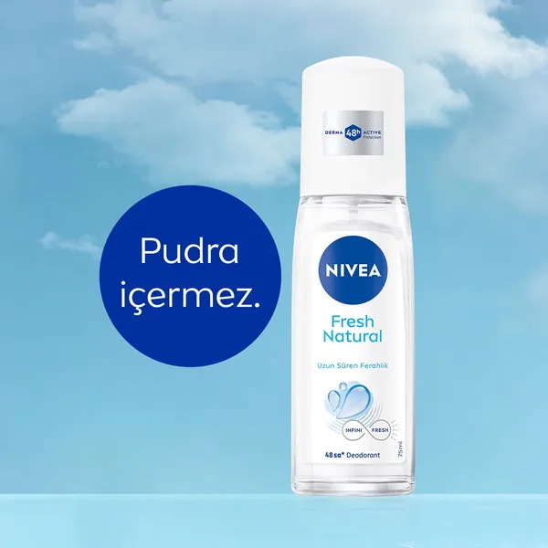 Nivea Fresh Natural Pump Sprey 75ml 4