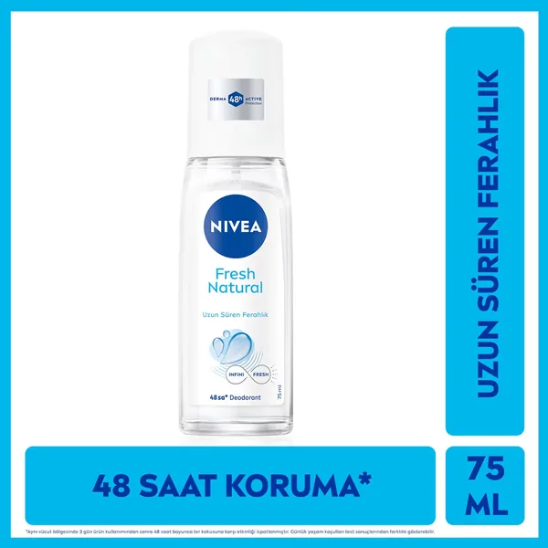 Nivea Fresh Natural Pump Sprey 75ml 5