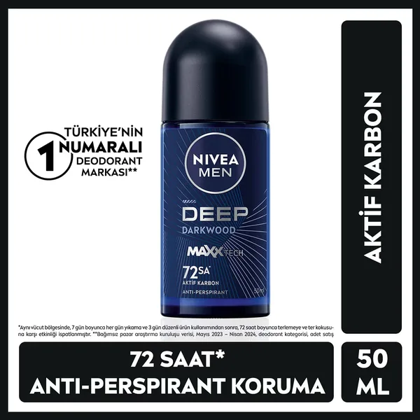Nivea Men Deep Dimension Roll On 50 ml 6