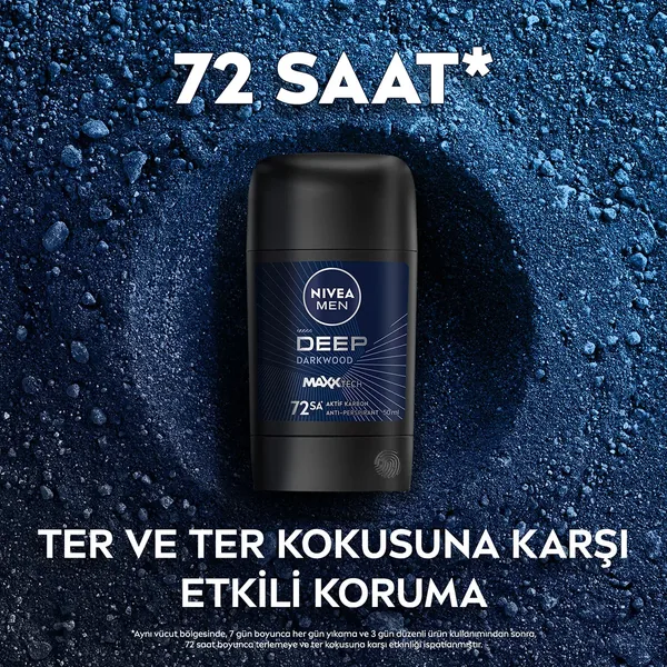 NIVEA مزيل عرق نيفيا للرجال ديب دايمنشن ستيك 50 مل 5