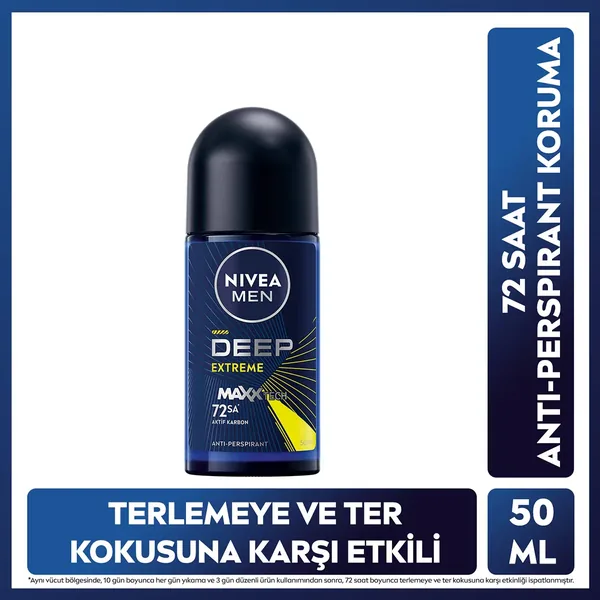Nivea Men Deep Extreme Roll On 50 ml 6