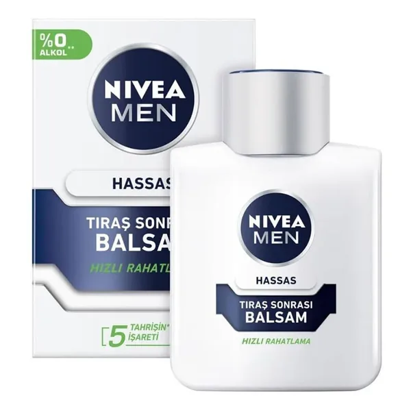 NIVEA بلسم ما بعد الحلاقة نيفيا للرجال للبشرة الحساسة 100 مل