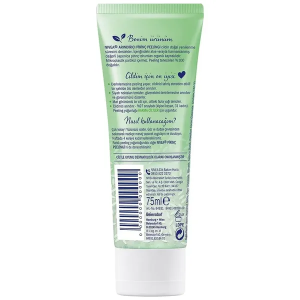 Nivea Purifying Rice Peeling 75 ml 3