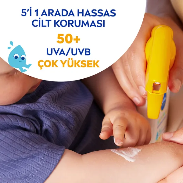 Nivea Sun Babies Kids Sensitive Protection Sun Spray SPF 50+ 270 ml 3