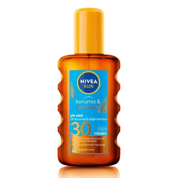 Nivea Sun SPF30 Dual Effect Protection and Tan Sun Spray 200 ml
