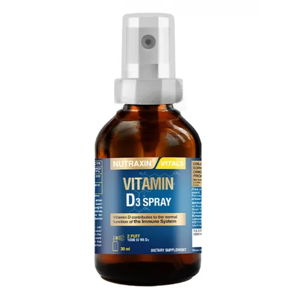 Nutraxin D3 Vitamin Spray - Food Supplement 30 ml 2