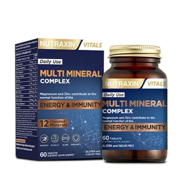 Поддержите здоровье костей и энергию с Nutraxin Multi Minera