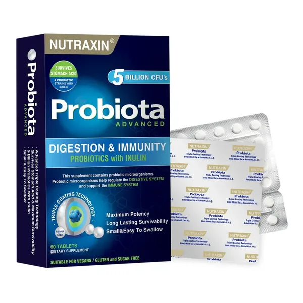 Nutraxin Probiota Advanced 60 Tablet 2