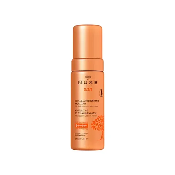Obtenez un bronzage naturel et hydraté avec Nuxe Sun Mousse 2