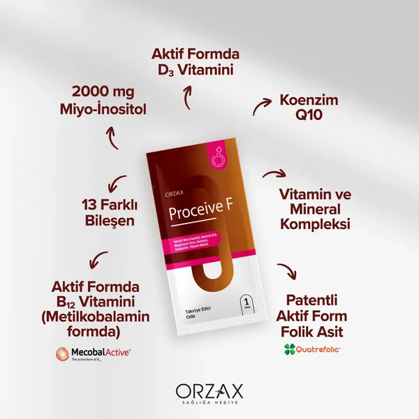 Orzax Proceive-F 30 Sachets 2