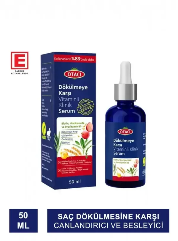 Otacı Anti-Hair Loss Vitamin-Enriched Clinical Serum 50 ml 2