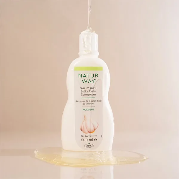 Otacı Naturway Garlic Herbal Extract Shampoo 500 ml 3