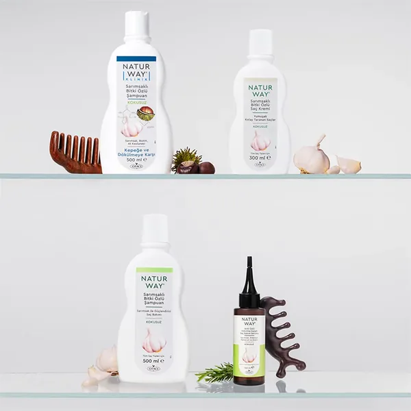 Otacı Naturway Garlic Herbal Extract Shampoo 500 ml 4
