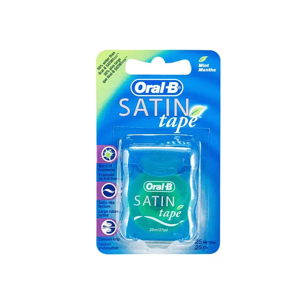 Oral B Satin Tape Dental Floss Giving a Freshness and Cleanliness Feeling 25m 2