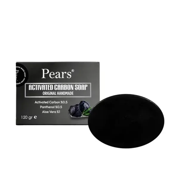 Erleben Sie reine Haut: Pears Aktivkohle-Seife 120g