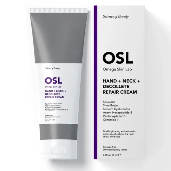 Osl Omega Skin Lab Hand + Neck + Decollete Repair Cream 75 ml