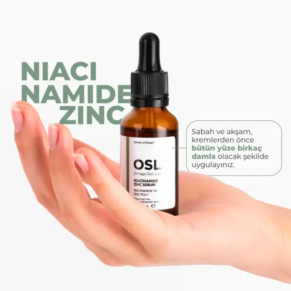 Osl Omega Skin Lab Niacinamide Zinc Serum 30 ml 4