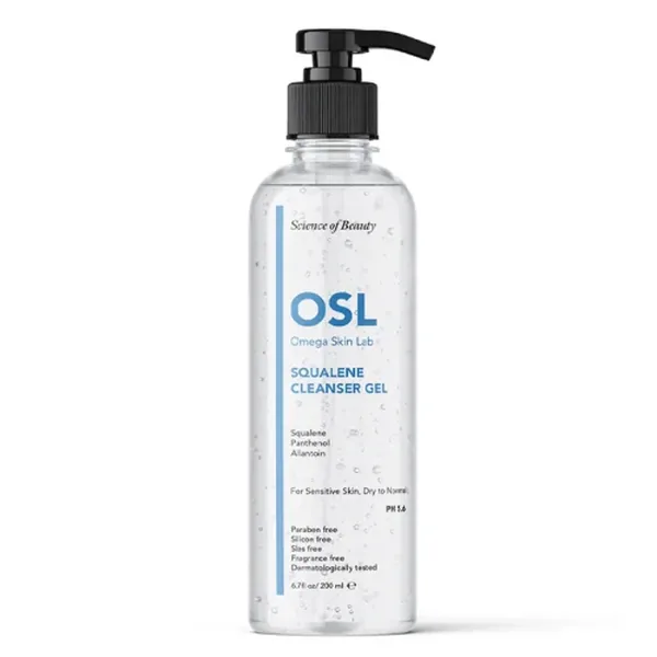 Osl Omega Skin Lab Squalene Cleanser Gel 200 ml 2