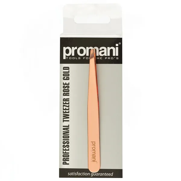 Präzisionspinzette aus Edelstahl in Roségold von Promani 2