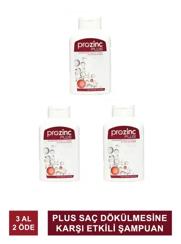 Prozinc Effective Anti-Hair Loss Shampoo 3 for 2 3