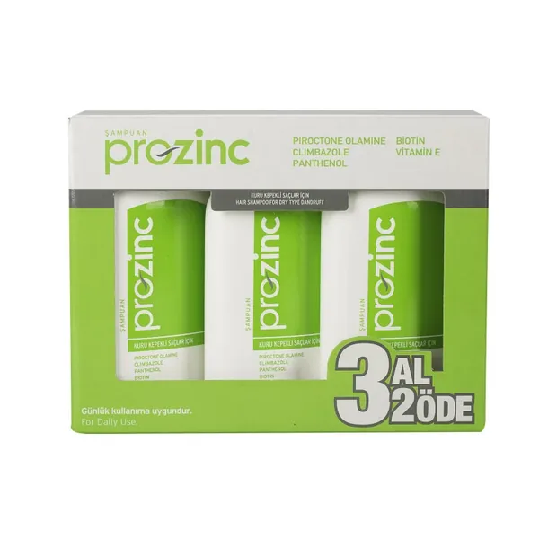 Prozinc شامبو بروزينك للقشرة الجافة ٣٠٠ مل | اشترِ ٣ وادفع ٢