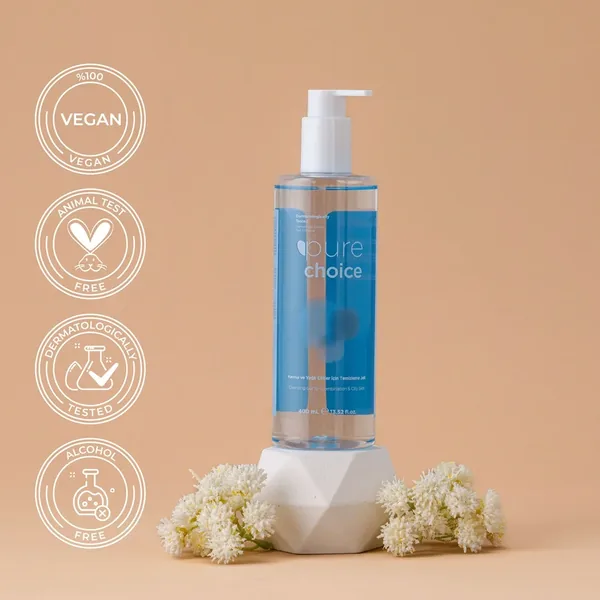 Pure Choice Combination and Oily Skin Face Cleansing Gel 400 ml 4