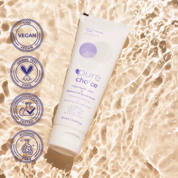 Pure Choice Intense Moisturizing and Nourishing Skin Care Cream 75 ml 4