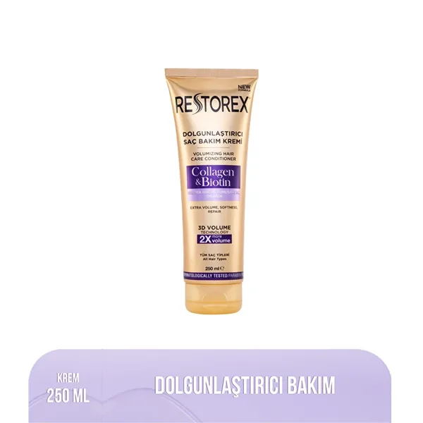 Restorex Collagen Biotin Volumizing Hair Care Cream 250 ml 5