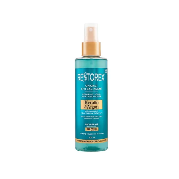 Restorex Keratin and Argan Liquid Hair Conditioner 200 ml