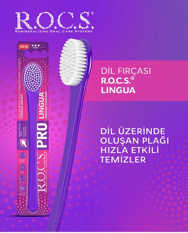 Obtenez une Haleine Fraîche avec la Brosse à Langue Rocs Pro 5