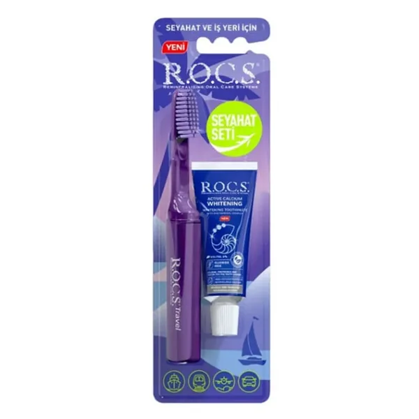 Obtenez un sourire éclatant avec le Set de Voyage Rocs